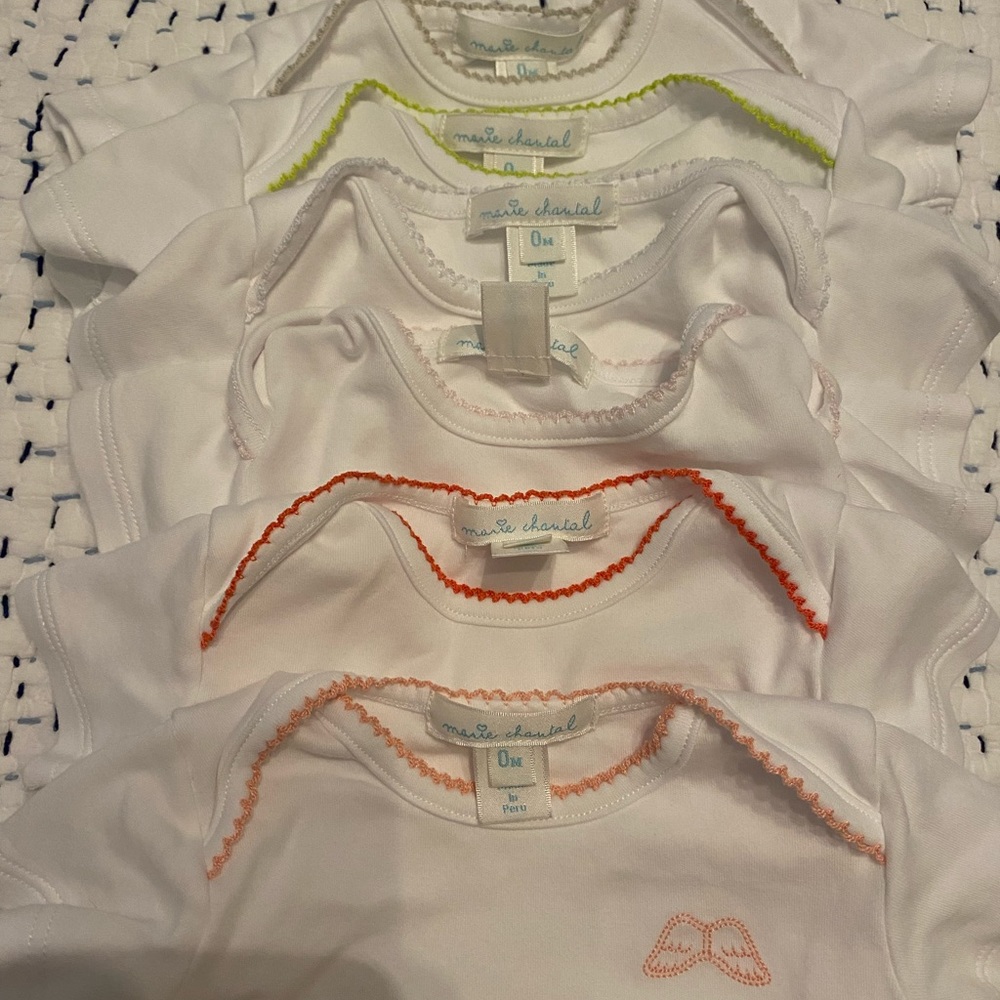 Set of 6 onesies